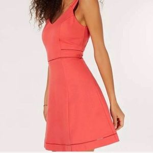 Bar III Coral Dress - Size Medium